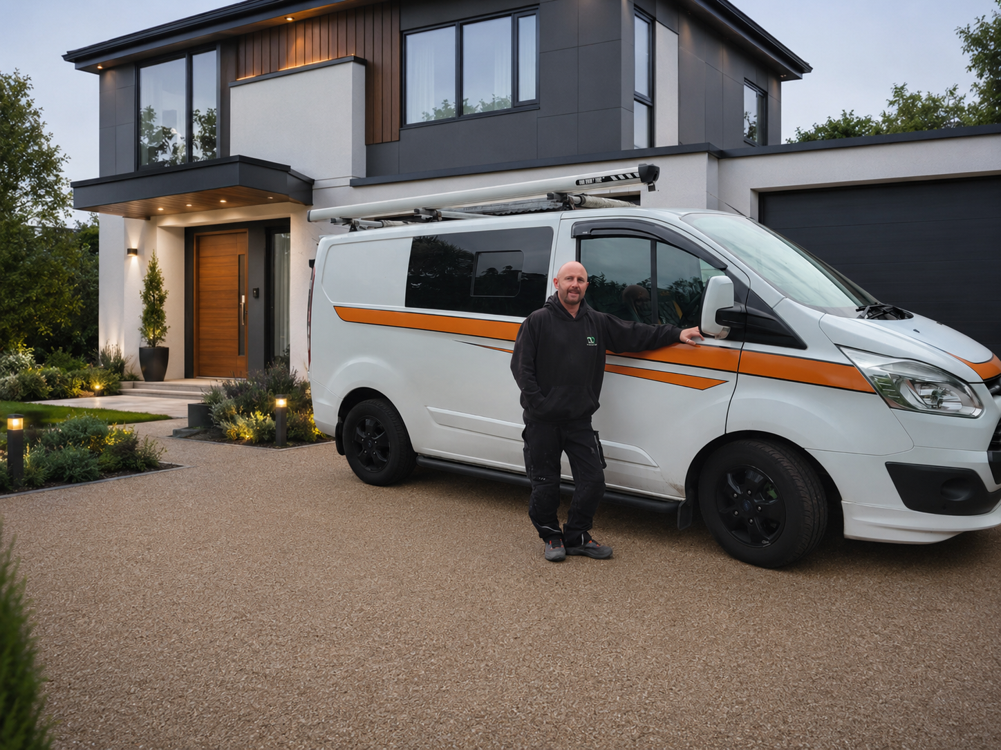 A C Van Stand